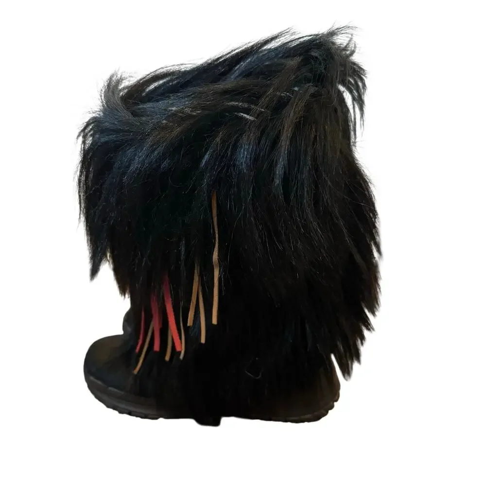 Pajar Cher Black Real fur Boots